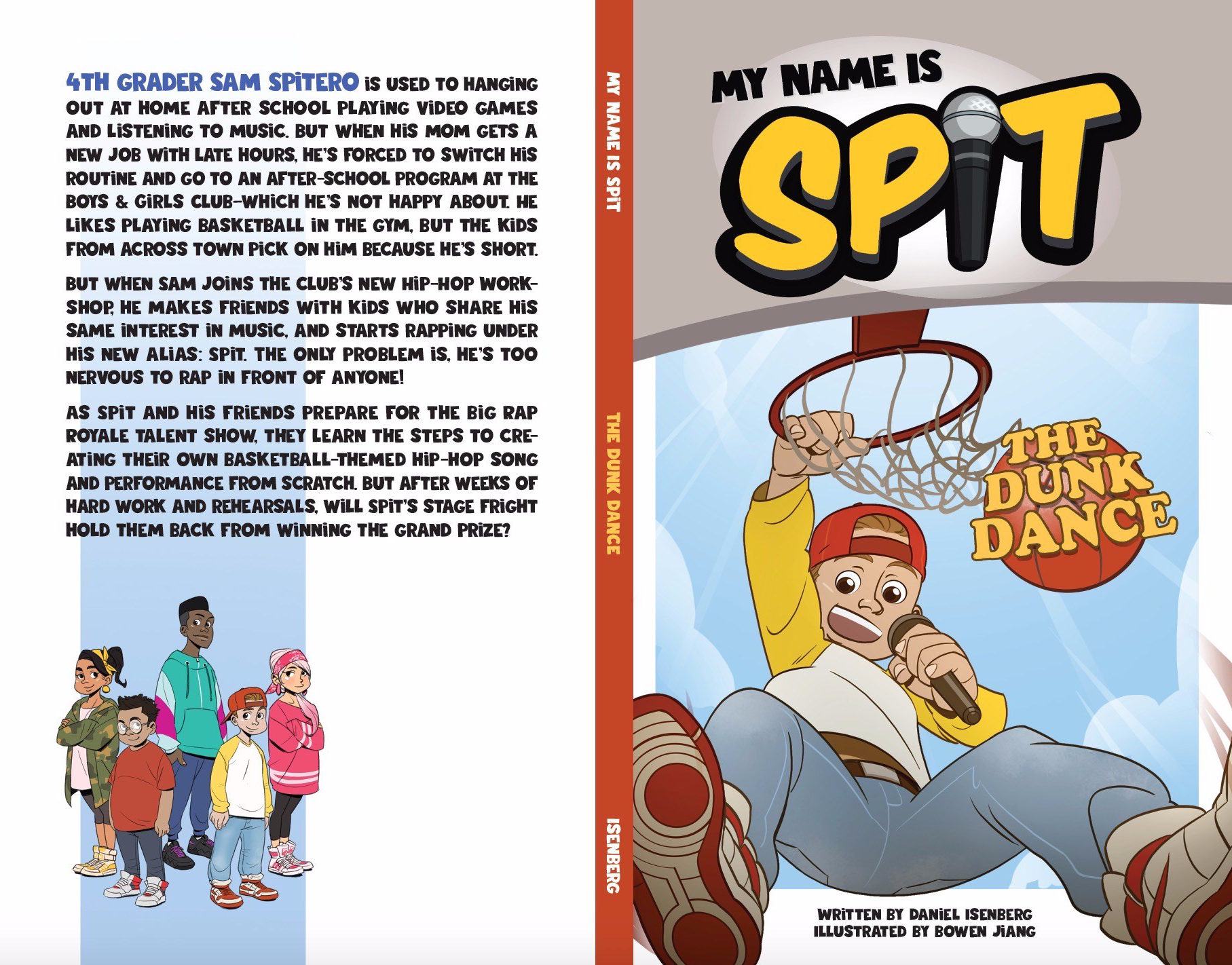 spit cover - front and back